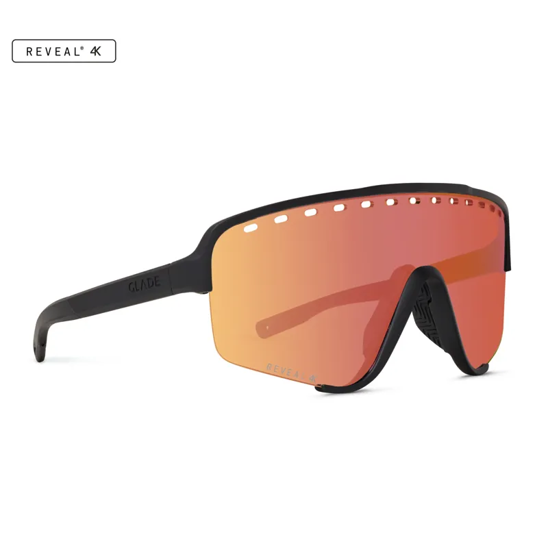 Glade Ramble Speed Matte Black/Reveal 4K Terra Photochromic Sunfire Lens-1