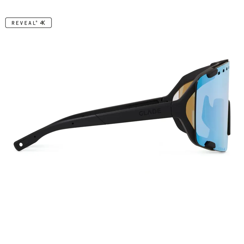 Glade Stash Matte Black/Reveal 4K Alpine Photochromic Silver Lens-3