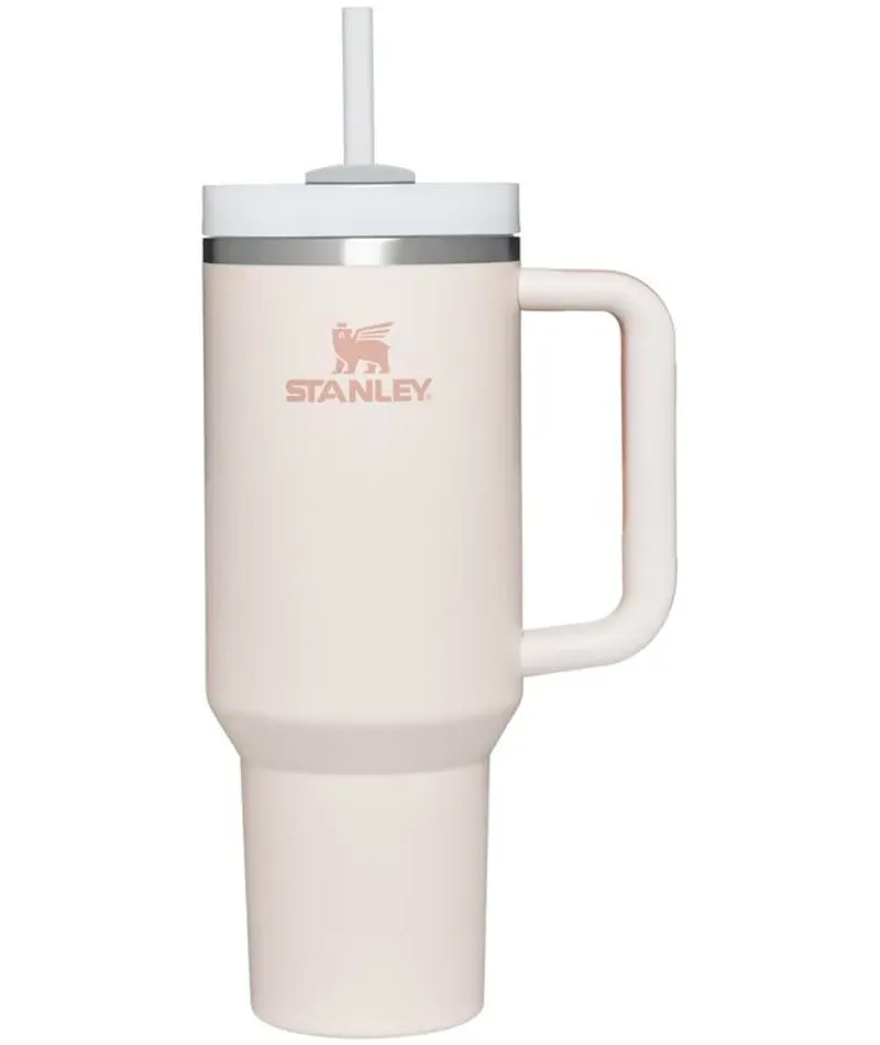 Stanley Quencher H2.0 Flowstate Tumbler 40Oz in Rose Quartz
