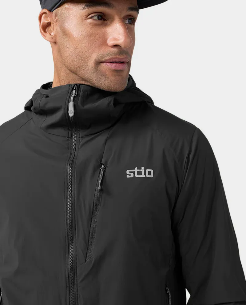 Stio Dawner Hooded Jacket in Boundary Black-3