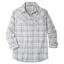 Stio Eddy Drift Long Sleeve Shirt in Pebble Plaid