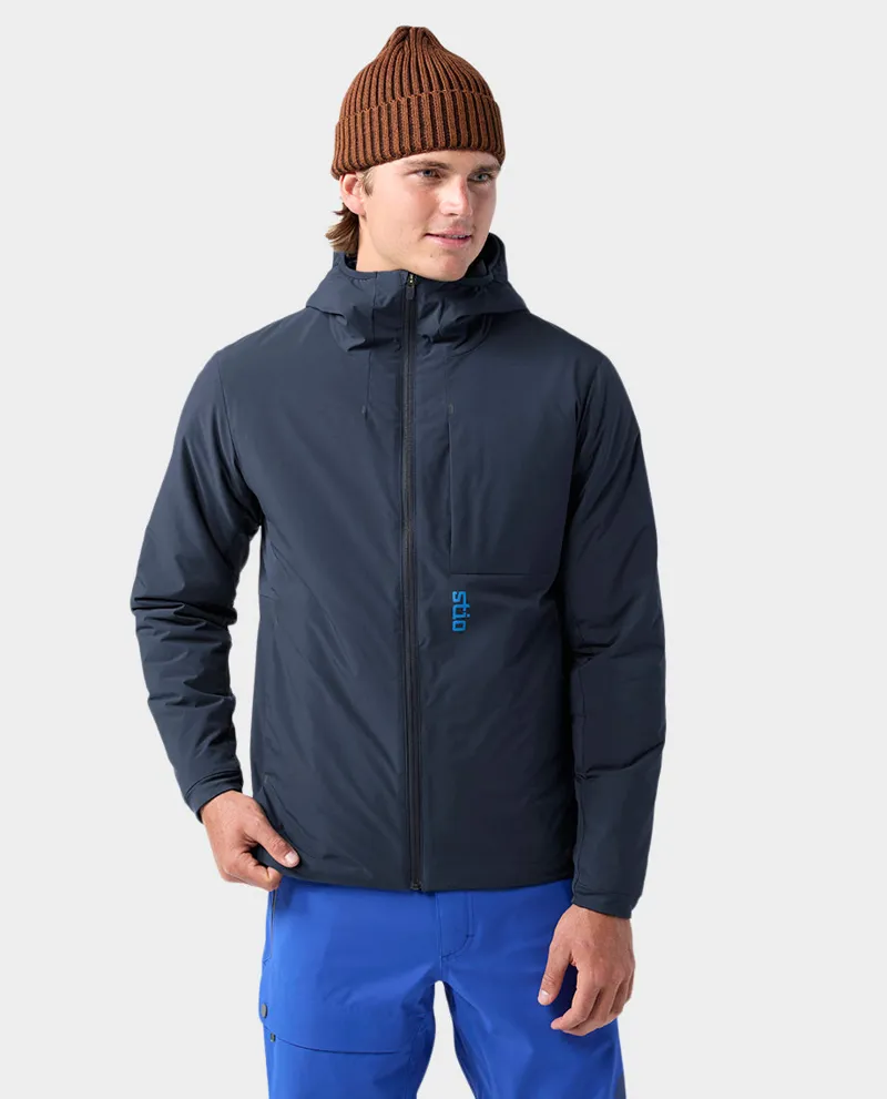 Stio Fernos Insulated Hooded Jacket in Mountain Shadow-1