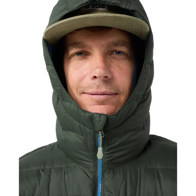 Stio Hometown Down Hooded Jacket in Rosin-4