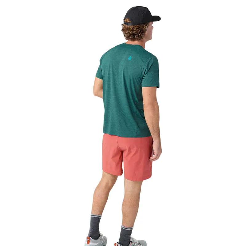 Stio Lucent Tee in Boundless Heather-2