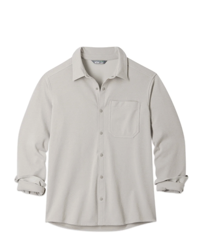 Stio Notion Stretch Knit Shirt in Atmosphere