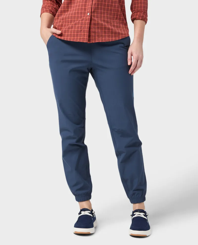 Stio Women's Pinedale Jogger in Mountain Shadow Heather-2