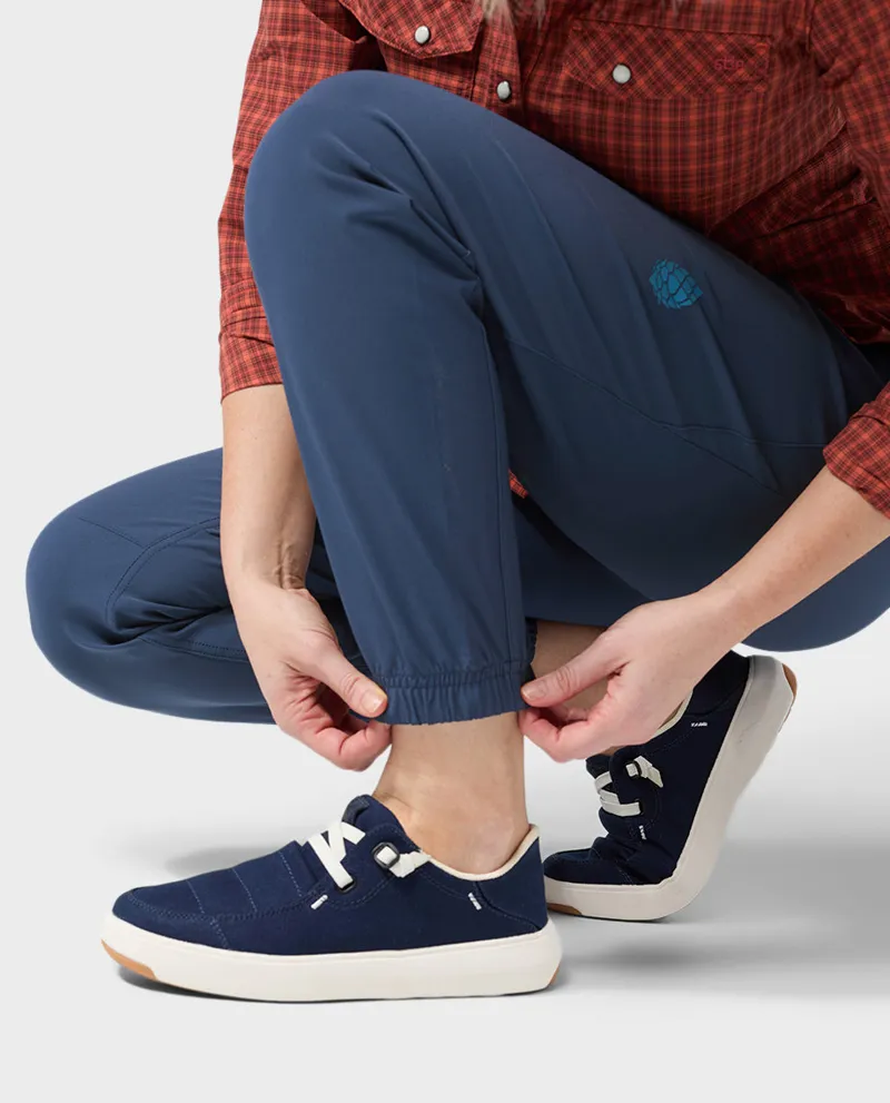 Stio Women's Pinedale Jogger in Mountain Shadow Heather-6