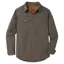 Stio Saratoga Canvas Shirt in Cowboy Coffee