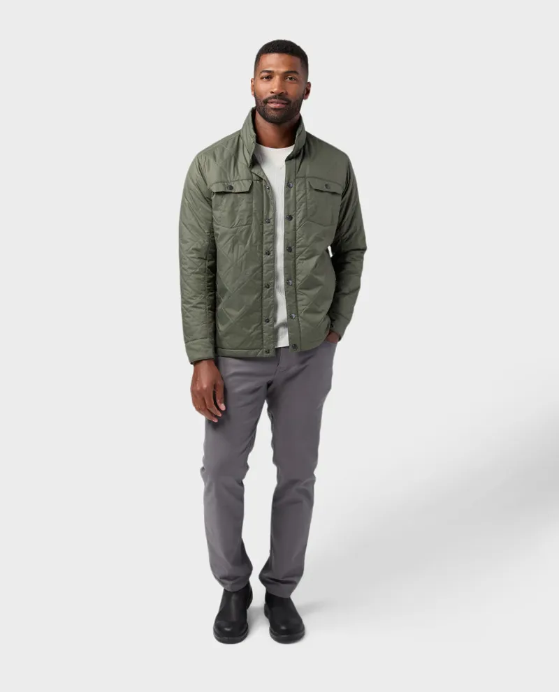 Stio Skycrest Insulated Snap Shirt in Deep Shade-1