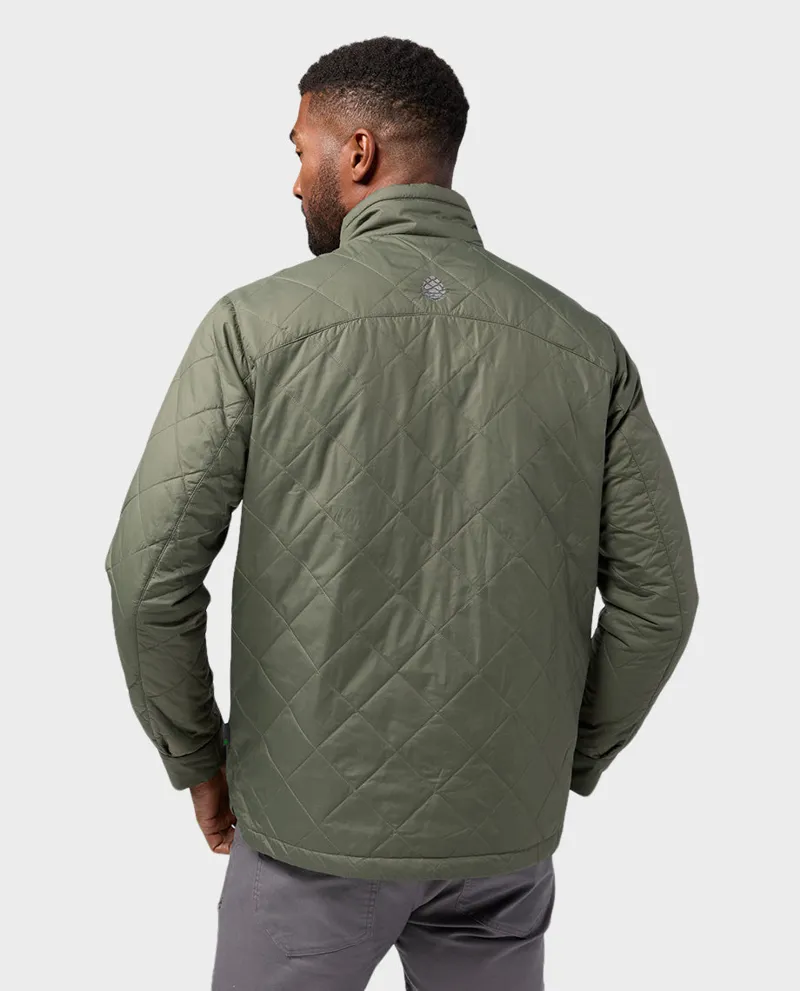 Stio Skycrest Insulated Snap Shirt in Deep Shade-3