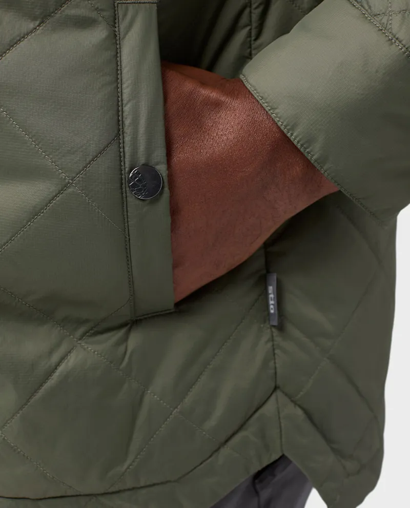 Stio Skycrest Insulated Snap Shirt in Deep Shade-5