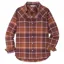 Stio Women's Slipstone Midweight Flannel Shirt in Mustang Plaid