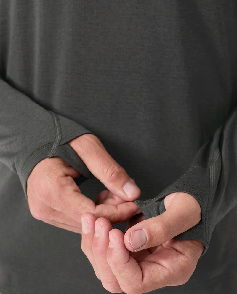 Stio Trax Power Grid Crew in Raven-3