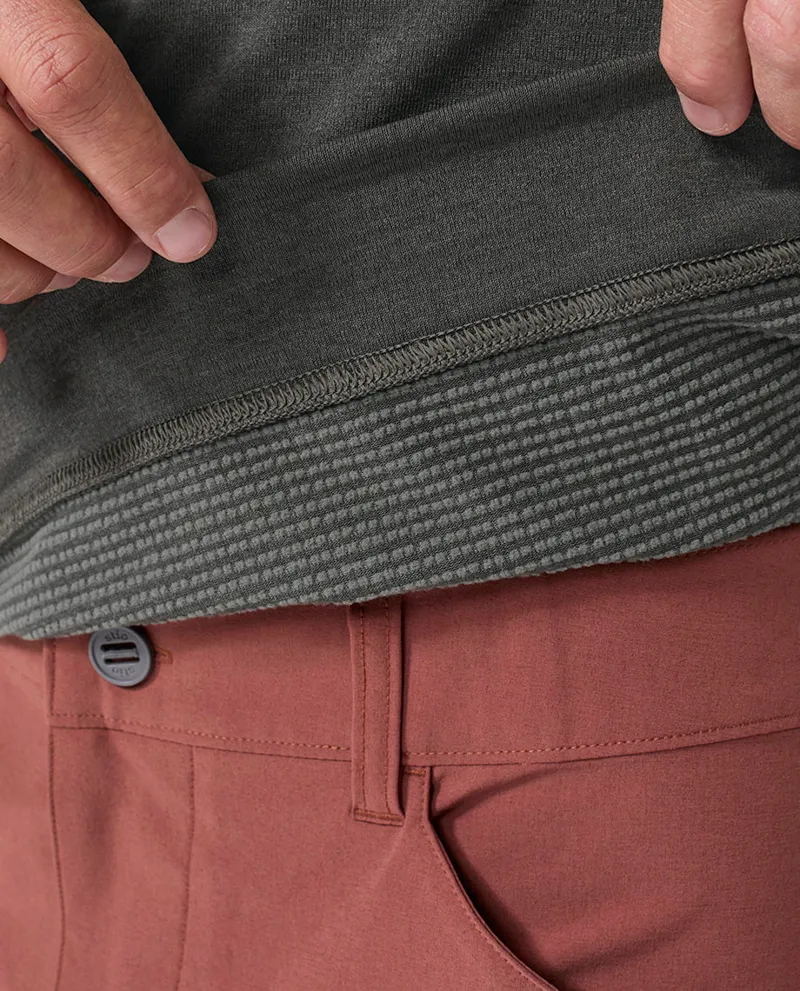 Stio Trax Power Grid Crew in Raven-4