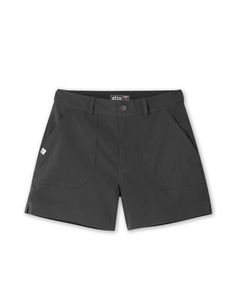 Stio Women's Coburn Short in Raven