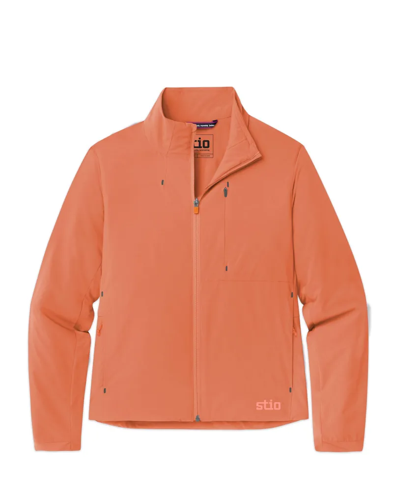 Stio Women's Fernos Insulated Hooded Jacket in Cedar Blush