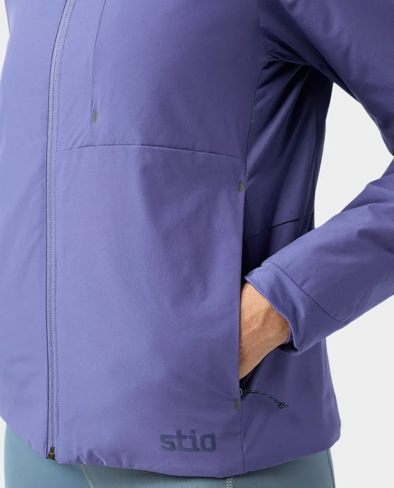 Stio Women's Fernos Insulated Hooded Jacket in Nightfall-5