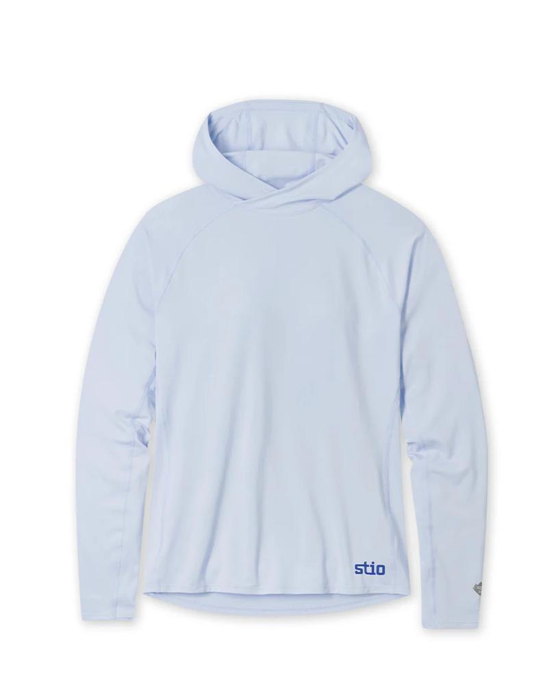 Stio Women's Hylas Hooded Pullover in January Sky