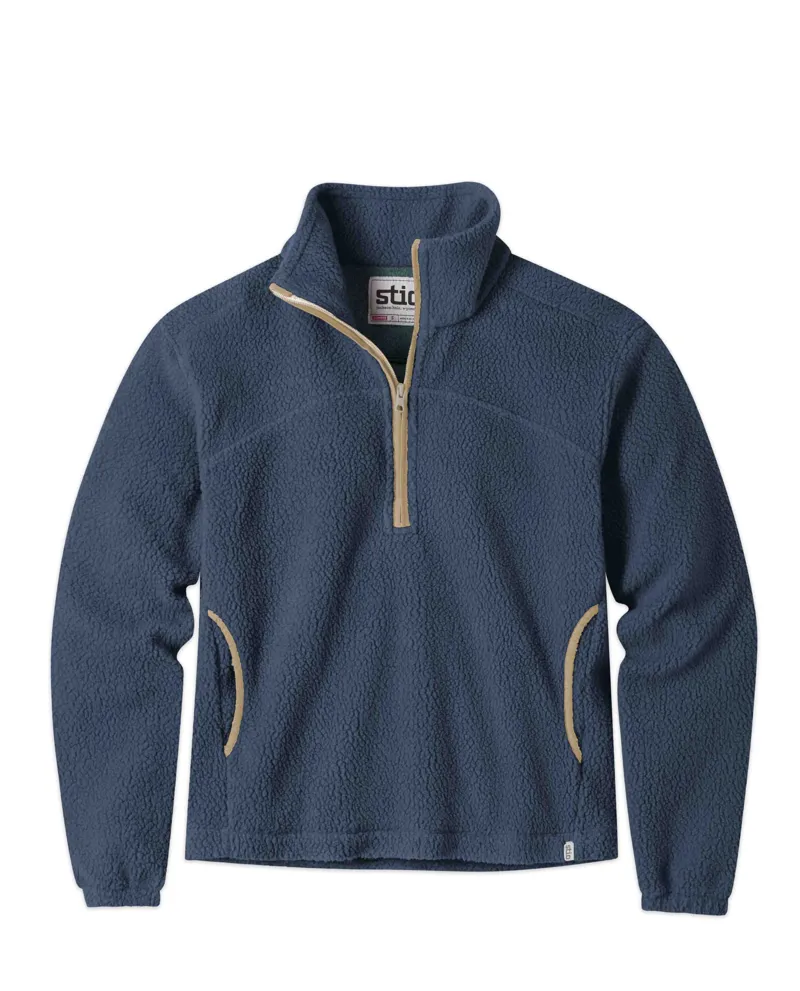 Stio Women's Rawlins Fleece Pullover in Mountain Shadow