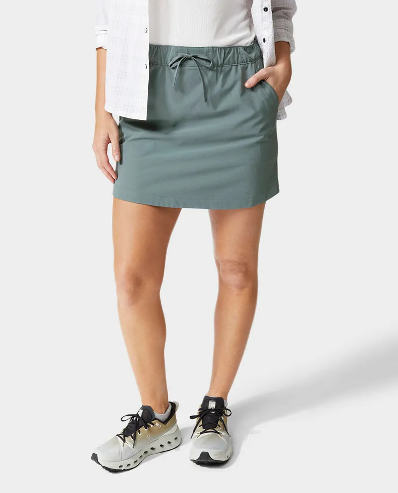 Stio Women's Vallis Skirt in Stormy Weather-1