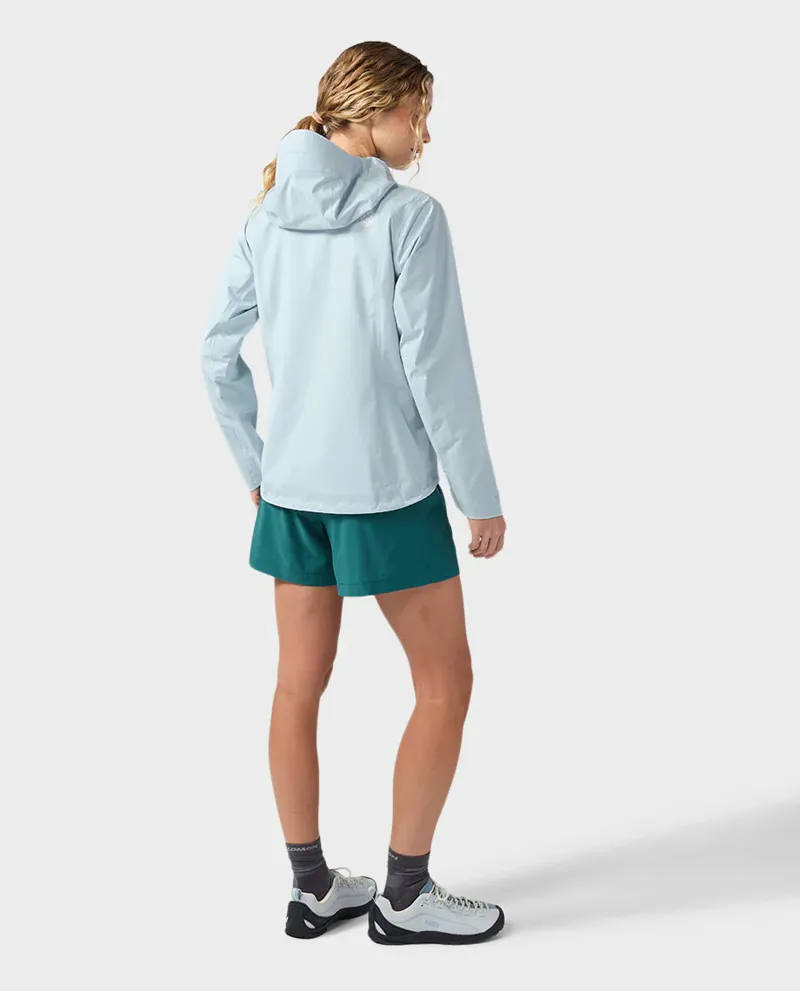 Stio Women's Ender Hooded Jacket in Windchill-4