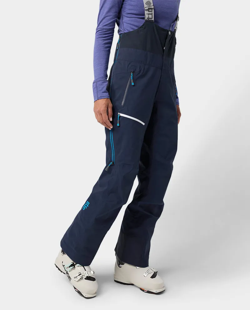 Stio Women's Environ Bib in Mountain Shadow-6