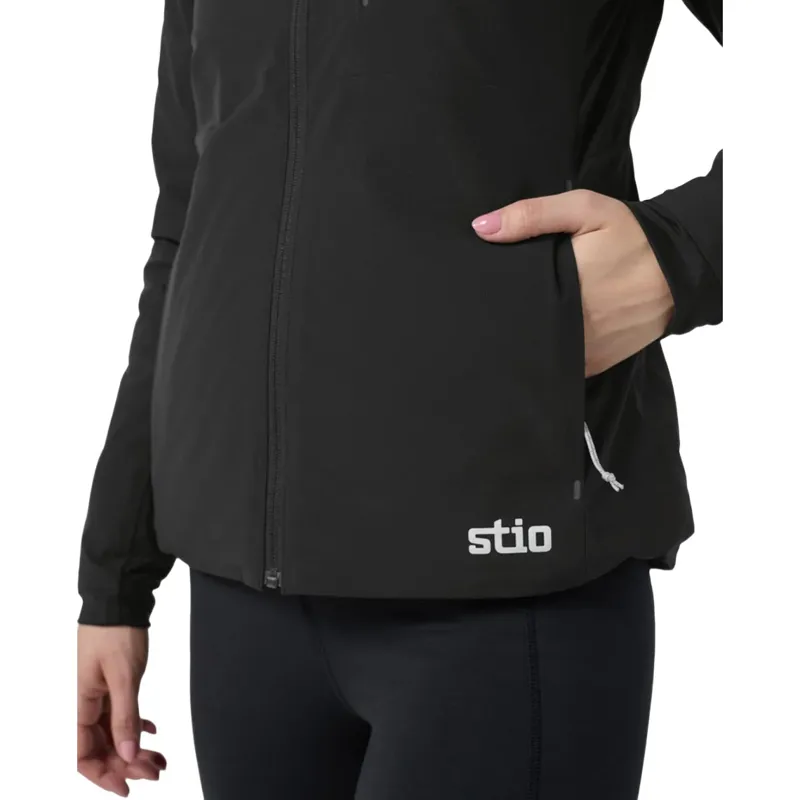 Stio Women's Fernos Insulated Hooded Jacket in Abyss-3