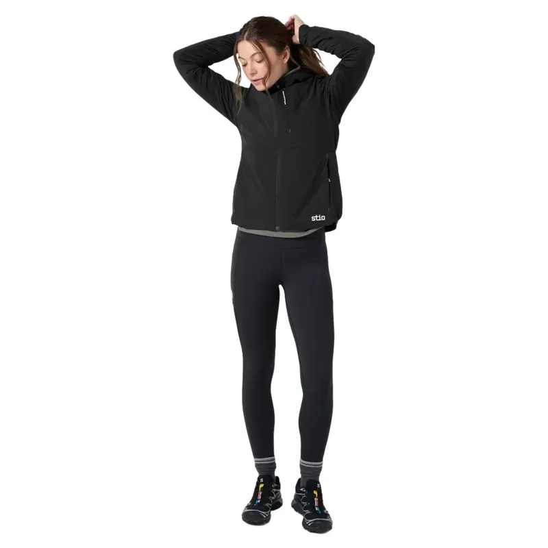 Stio Women's Fernos Insulated Hooded Jacket in Abyss-1