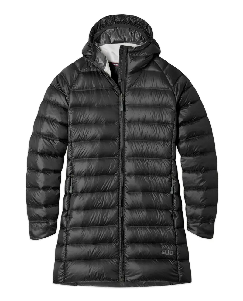 Stio Women's Hometown Down Parka in Abyss/Magnet