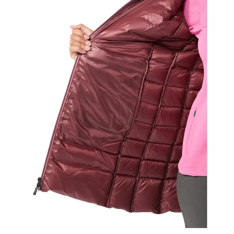 Stio Women's Hometown Down Parka in Sierra Mauve-6