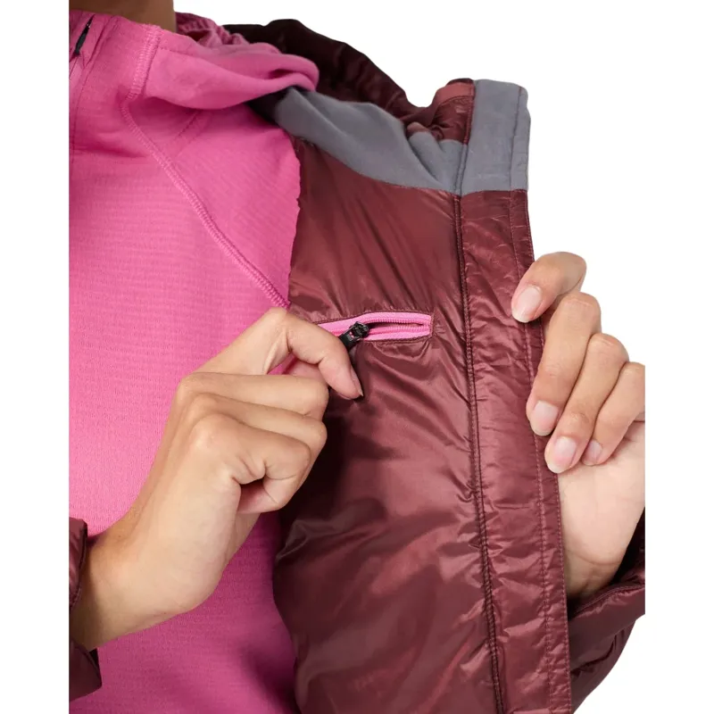 Stio Women's Hometown Down Parka in Sierra Mauve-5