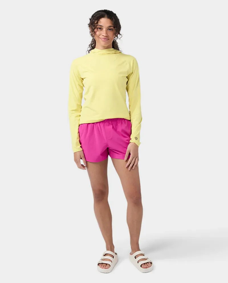 Stio Women's Hylas Hooded Pullover in Luminous-1