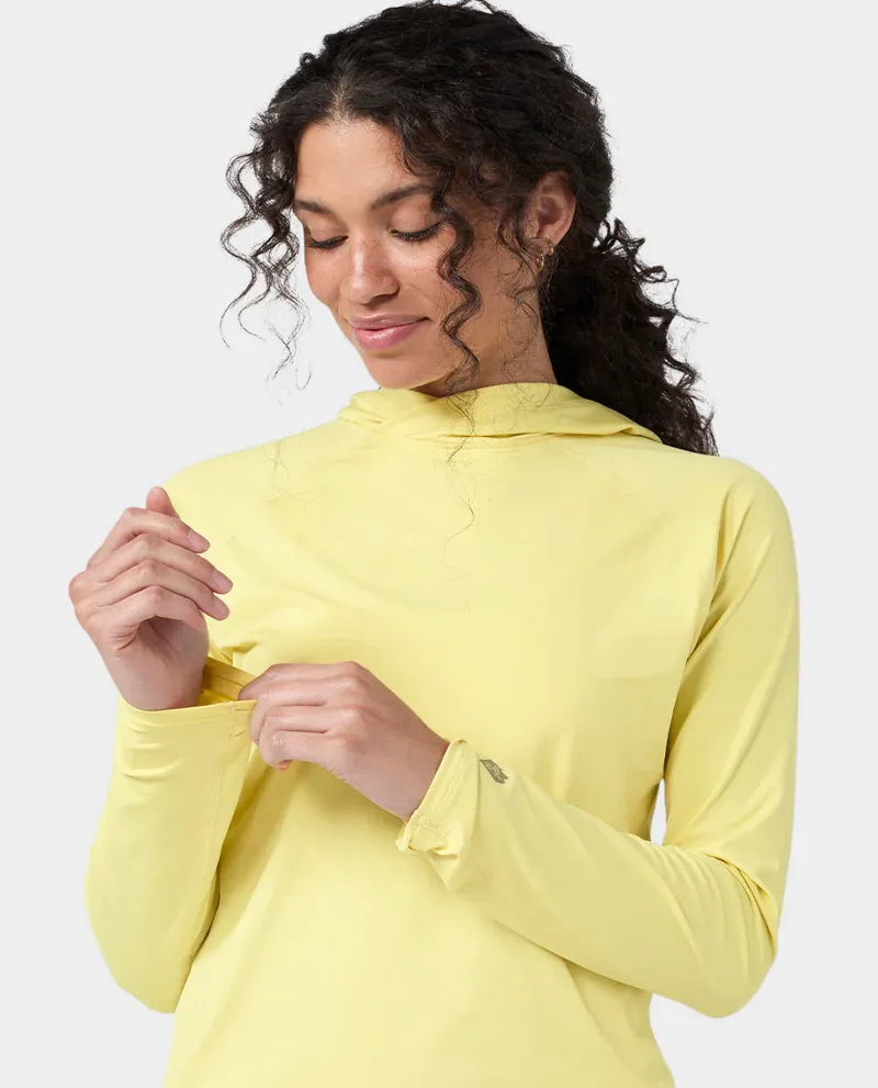 Stio Women's Hylas Hooded Pullover in Luminous-5