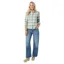 Stio Women's Miter Stretch LW Flannel Shirt in Switchback Check