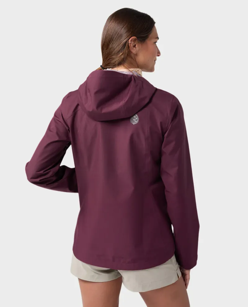 Stio Women's Modis Hooded Jacket in Aubergine-3