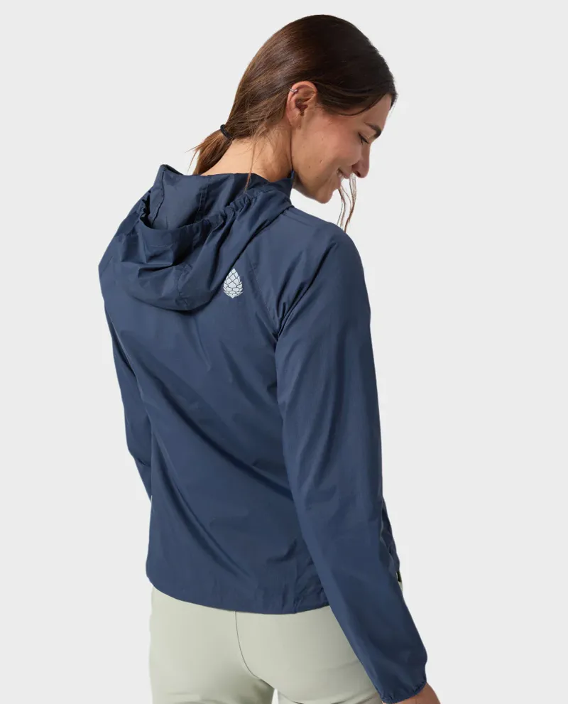 Stio Women's Second Light Windshell in Mountain Shadow/Vintage Indigo-5