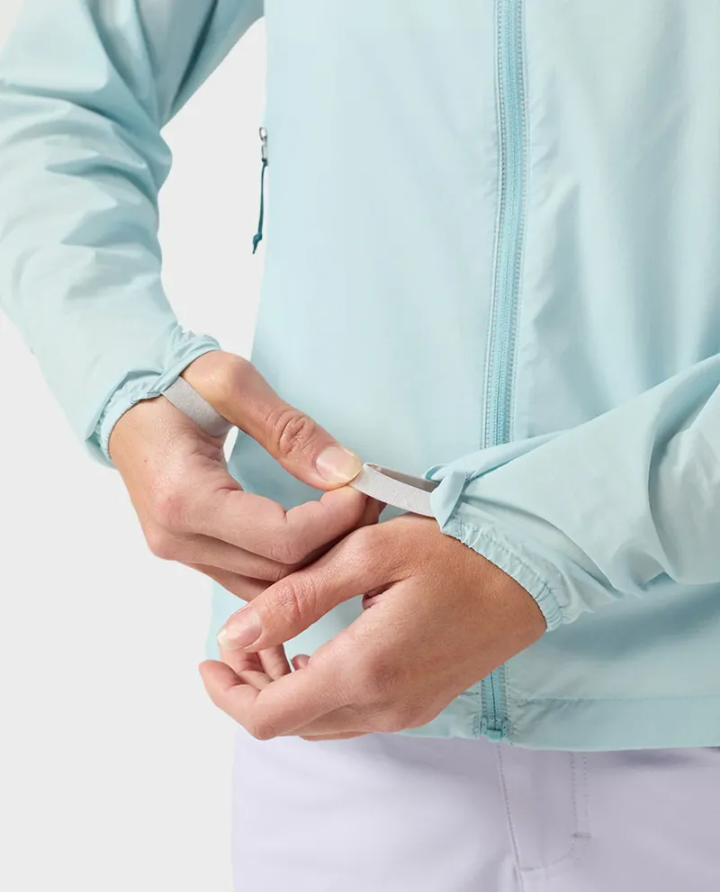 Stio Women's Second Light Windshell in Windchill-6