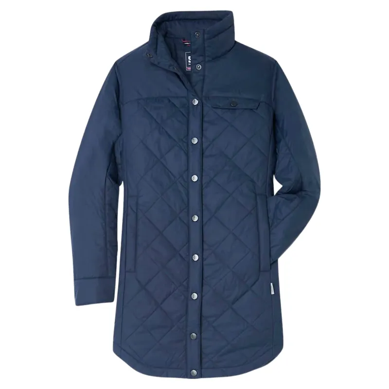 Stio Women's Skycrest Insulated Coat in Mountain Shadow-1