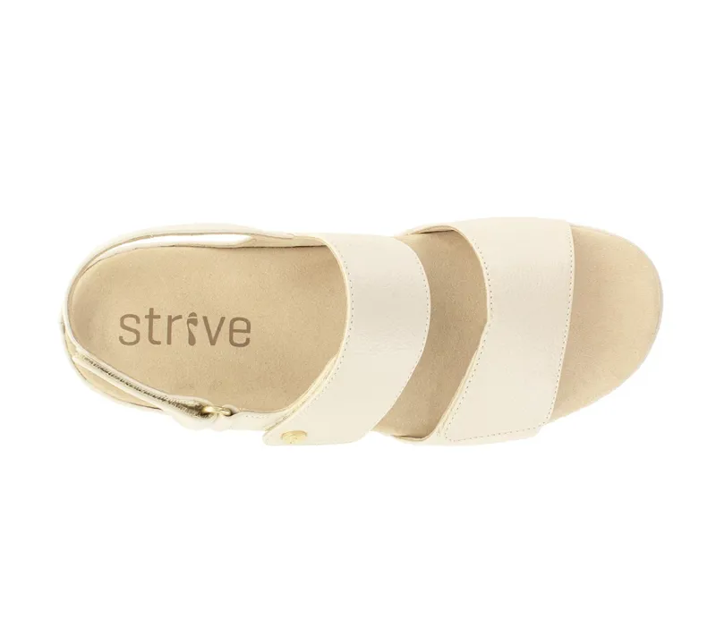 Strive Women's Riviera II Sandal in Latte-2