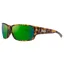 Suncloud Hull Sunglasses in Matte Tortoise w/Polarized Green Mirror Lens