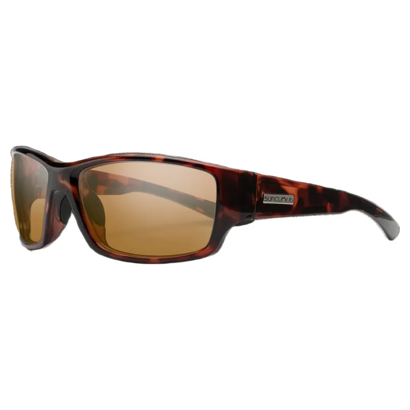 Suncloud Hull Sunglasses in Tortoise w/Polarized Brown Lens