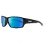 Suncloud Hull Sunglasses Matte Black/Polarized Blue Mirror Lens