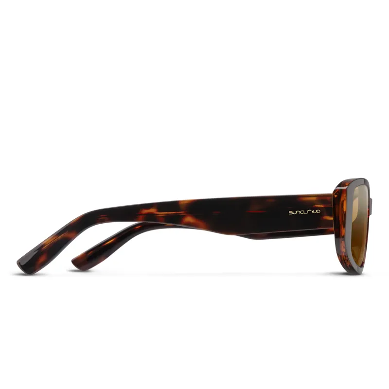Suncloud Lane Sunglasses in Tortoise/Polarized Brown Lens-2