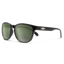 Suncloud Loveseat Sunglasses in Black/Polarized Gray Green Lens