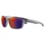 Suncloud Mayor Sunglasses in Transparent Grey w/Polarized Plasma Mirror