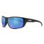 Suncloud Milestone in Matte Black w/Polarized Blue Mirror Lens 