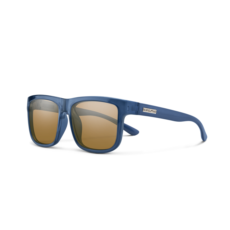 Suncloud Quiver in Matte Crystal Denim w/Polarized Brown Lens