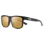 Suncloud Quiver Sunglasses in Matte Black/Polarized Sienna Mirror Lens