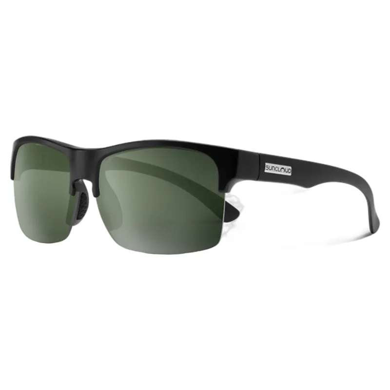 Suncloud Rambler Lite in Matte Black w/Polarized Grey Green Lens