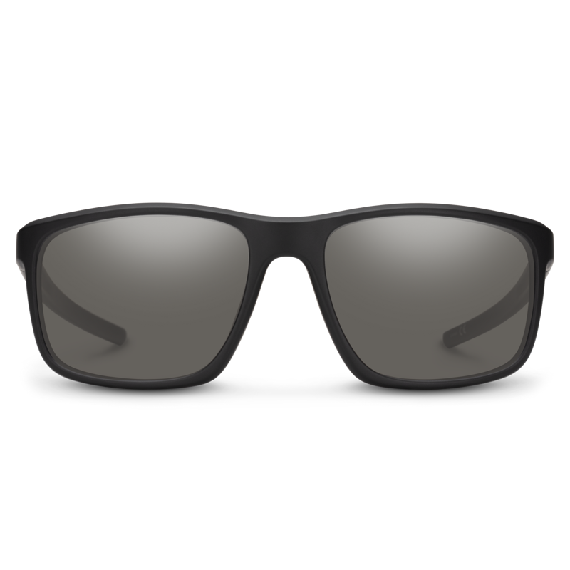 Suncloud Respek Sunglasses in Matte Black w/Polarized Grey Lens-1